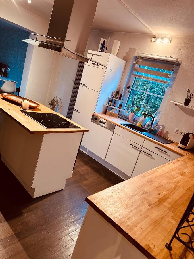 4 Zimmer 11 Personen Wohnung Garten Terrasse Grill 2 Badezimmer Wuppertal Exteriör bild